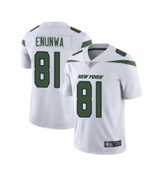 Men's New York Jets #81 Quincy Enunwa White Vapor Untouchable Limited Player Football Jersey