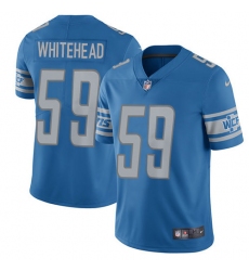 Men's Nike Detroit Lions #59 Tahir Whitehead Limited Light Blue Team Color Vapor Untouchable NFL Jersey