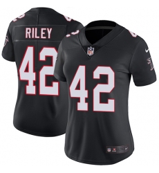 Women's Nike Atlanta Falcons #42 Duke Riley Black Alternate Vapor Untouchable Limited Player NFL Jersey
