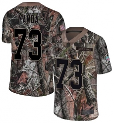 Men's Nike Baltimore Ravens #73 Marshal Yanda Limited Camo Salute to Service NFL Jersey
