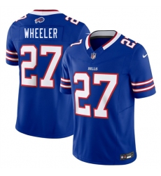 Men's Buffalo Bills #27 Ian Wheeler Blue 2026 F.U.S.E. Vapor Untouchable Limited Football Stitched Jersey