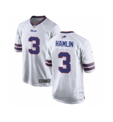Women's Buffalo Bills #3 Damar Hamlin White Jersey