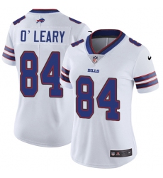 Women's Nike Buffalo Bills #84 Nick O'Leary White Vapor Untouchable Limited Player NFL Jersey
