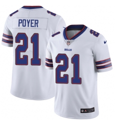 Men's Nike Buffalo Bills #21 Jordan Poyer White Vapor Untouchable Limited Player NFL Jersey