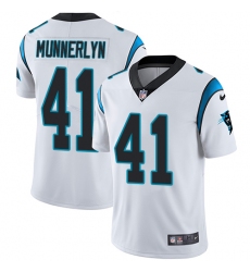 Men's Nike Carolina Panthers #41 Captain Munnerlyn White Vapor Untouchable Limited Player NFL Jersey