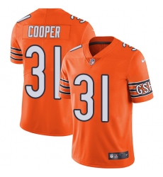 Youth Nike Chicago Bears #31 Marcus Cooper Limited Orange Rush Vapor Untouchable NFL Jersey