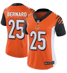 Women's Nike Cincinnati Bengals #25 Giovani Bernard Vapor Untouchable Limited Orange Alternate NFL Jersey