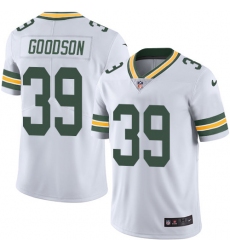Youth Nike Green Bay Packers #39 Demetri Goodson White Vapor Untouchable Limited Player NFL Jersey