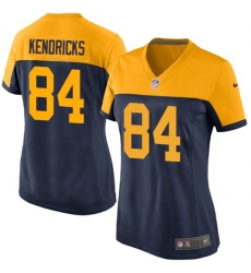 Women's Nike Green Bay Packers #84 Lance Kendricks Limited Navy Blue Alternate NFL Jersey