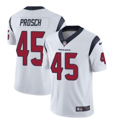 Youth Nike Houston Texans #45 Jay Prosch Limited White Vapor Untouchable NFL Jersey