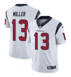 Men's Nike Houston Texans #13 Braxton Miller Limited White Vapor Untouchable NFL Jersey