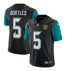Youth Nike Jacksonville Jaguars #5 Blake Bortles Black Alternate Vapor Untouchable Limited Player NFL Jersey