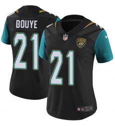 Women's Nike Jacksonville Jaguars #21 A.J. Bouye Black Alternate Vapor Untouchable Limited Player NFL Jersey