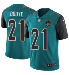 Youth Nike Jacksonville Jaguars #21 A.J. Bouye Teal Green Team Color Vapor Untouchable Limited Player NFL Jersey