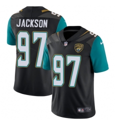 Youth Nike Jacksonville Jaguars #97 Malik Jackson Black Alternate Vapor Untouchable Limited Player NFL Jersey