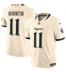 Men's Jacksonville Jaguars #11 Parker Washington Cream 2026 F.U.S.E. Rivalries Collection Limited Football Stitched Jersey