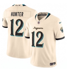 Men's Jacksonville Jaguars #12 Travis Hunter Cream 2026 F.U.S.E. Rivalries Collection Limited Football Stitched Jersey