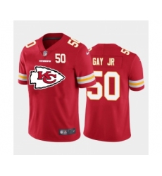 Nike Kansas City Chiefs #50 Willie Gay Jr. Red Team Big Logo Number Vapor Untouchable Limited Jersey