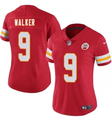 Women's Kansas City Chiefs #9 Kenneth Walker III Red 2026 Vapor Untouchable Limited Stitched Jersey(Run Small)